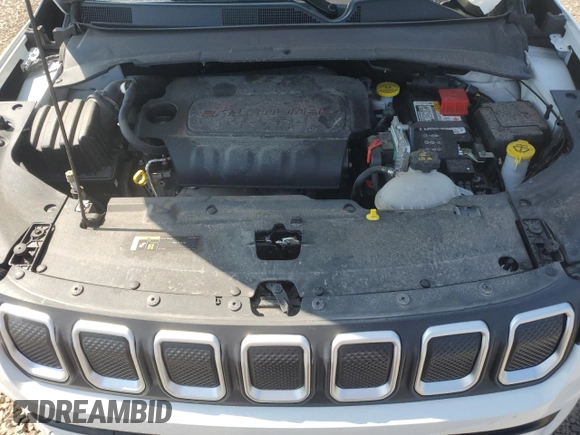 2022 Jeep Compass Latitude z VIN 3C4NJDBB7NT124382, wystawiony jako Copart lot #65059445 z przebiegiem 26 398 mil mil oraz Szkoda całkowita • Salvage title. Historia ofert i sprzedaży dostępna na DreamBid. Obrazek 12.