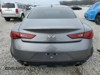 2022 Infiniti Q60 Luxe with VIN JN1EV7KK9NM600484, listed as a Copart auction lot 47219575 with 28,091 mi miles and Salvage Title. Bid and sale history available at carsss.com. Image 6.