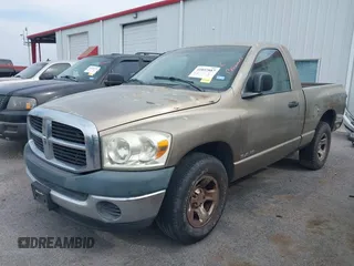 2008 Dodge 1500 ST with VIN 1D7HA16K18J199084, listed as a IAAI auction lot 41897887 with 163,272 mi miles and . Bid and sale history available at DreamBid. Image 2.