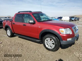 2007 Ford Explorer Sport Trac XLT with VIN 1FMEU51887UA64426, listed as a Copart auction lot 46300195 with 96,004 mi miles and Salvage title. Bid and sale history available at DreamBid. Image 4.