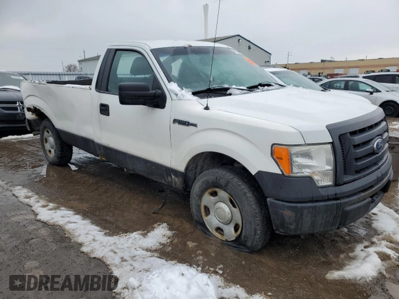 2011 Ford F-150 XL with VIN 1FTMF1CM1BKD05194, listed as a Copart auction lot 46978265 with Not Provided miles and Salvage Title. Bid and sale history available at DreamBid. Image 4.