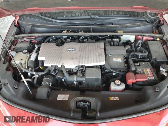 2017 Toyota Prius Plus z VIN JTDKARFPXH3034696, wystawiony jako Copart lot #59569325 z przebiegiem 86 171 mil mil oraz Szkoda całkowita • Salvage title. Historia ofert i sprzedaży dostępna na DreamBid. Obrazek 11.