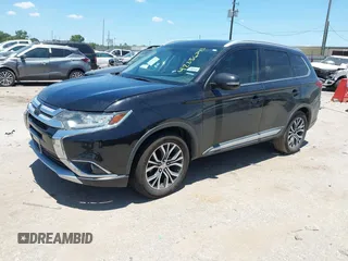 2017 Mitsubishi Outlander SE with VIN JA4AD3A38HZ035518, listed as a IAAI auction lot 42836743 with 238,835 mi miles and . Bid and sale history available at DreamBid. Image 2.