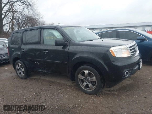 2015 Honda Pilot SE with VIN 5FNYF4H36FB062844, listed as a IAAI auction lot 41845542 with 165,368 mi miles and . Bid and sale history available at DreamBid. Image 1.