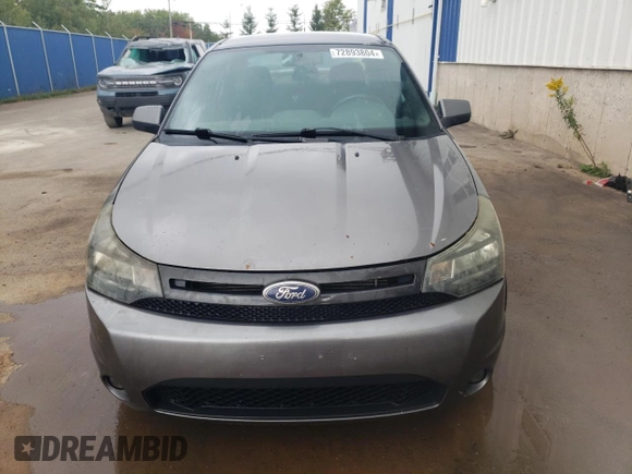 2010 Ford Focus SES with VIN 1FAHP3GN1AW244391, listed as a Copart auction lot 72893804 with Not Provided miles and Salvage Title. Bid and sale history available at DreamBid. Image 5.