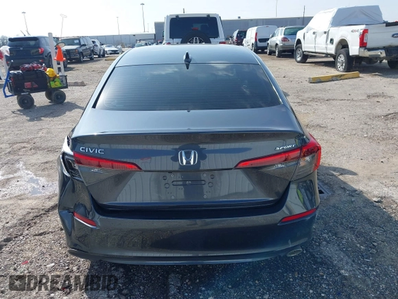 2024 Honda Civic Sport with VIN 2HGFE2F58RH526395, listed as a IAAI auction lot 41576275 with 14,692 mi miles and . Bid and sale history available at DreamBid. Image 16.