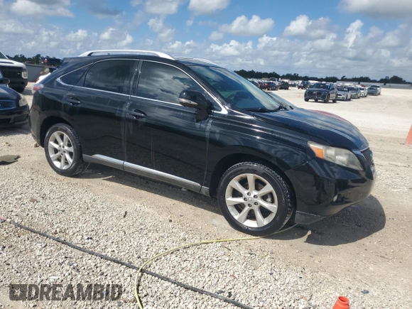 2010 Lexus RX 350 with VIN 2T2BK1BA4AC057366, listed as a Copart auction lot 68833504 with 245,016 mi miles and Salvage Title. Bid and sale history available at carsss.com. Image 4.