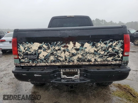 2001 Ford Super Duty F-250 XL with VIN 1FTNX20S91EB09706, listed as a Copart auction lot 66475184 with 249,617 mi miles and Clean Title. Bid and sale history available at carsss.com. Image 6.