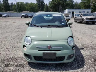 2014 FIAT 500 Sport with VIN 3C3CFFBR6ET229517, listed as a Copart auction lot 57335715 with 135,541 mi miles and Salvage title. Bid and sale history available at DreamBid. Image 5.