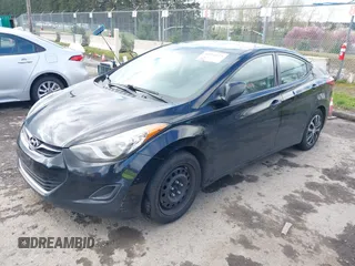 2012 Hyundai Elantra Limited with VIN KMHDH4AE1CU219215, listed as a IAAI auction lot 41956813 with 230,165 mi miles. Bid and sale history available at carsss.com. Image 2.