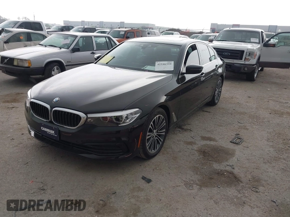 2019 BMW 5 Series 530i with VIN WBAJA5C58KWW11641, listed as a IAAI auction lot 41946359 with 48,635 mi miles and . Bid and sale history available at DreamBid. Image 2.