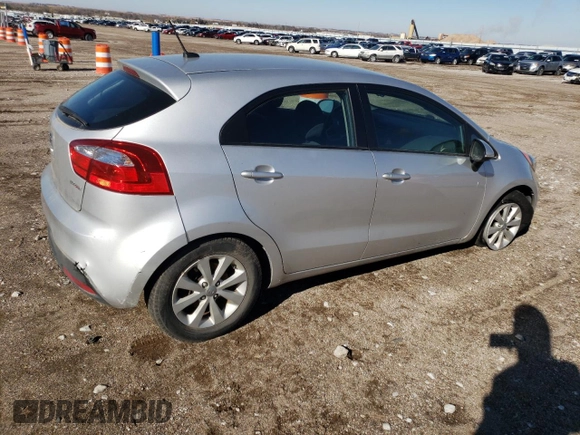 2014 Kia Rio EX with VIN KNADN5A36E6359072, listed as a Copart auction lot 78525594 with 87,226 mi miles and Salvage Title. Bid and sale history available at carsss.com. Image 3.