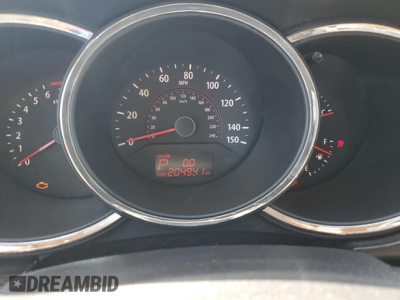 2011 Kia Sorento LX with VIN 5XYKT3A12BG045415, listed as a Copart auction lot 50839735 with 204,941 mi miles and Clean Title. Bid and sale history available at carsss.com. Image 9.