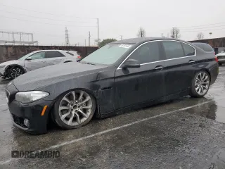 2016 BMW 5 Series 535i with VIN WBA5B1C57GG553787, listed as a Copart auction lot 48197155 with 72,781 mi miles and Salvage Title. Bid and sale history available at carsss.com. Image 1.