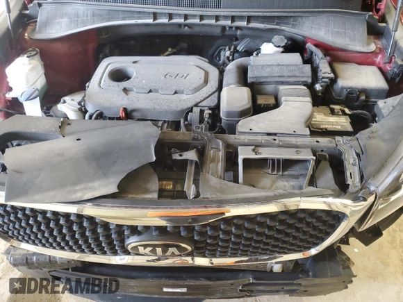 2017 Kia Sorento LX with VIN 5XYPGDA35HG331060, listed as a Copart auction lot 50092745 with 50,833 mi miles and Salvage Title. Bid and sale history available at DreamBid. Image 12.
