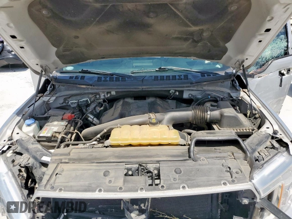 2019 Ford F-150 XL with VIN 1FTEW1E4XKKD25168, listed as a Copart auction lot 61694315 with 113,626 mi miles and Salvage title. Bid and sale history available at DreamBid. Image 11.
