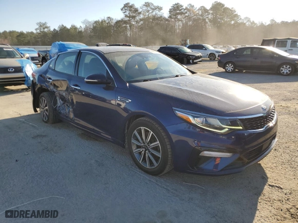 2019 Kia Optima EX with VIN 5XXGU4L1XKG315016, listed as a Copart auction lot 49335785 with 65,725 mi miles and Clean Title. Bid and sale history available at carsss.com. Image 4.