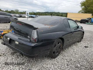 2006 Chevrolet Monte Carlo SS with VIN 2G1WL16C469179238, listed as a Copart auction lot 73316944 with 208,979 mi miles and Salvage Title. Bid and sale history available at carsss.com. Image 3.