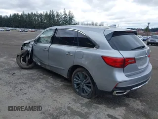 2017 Acura MDX w/Technology Pkg with VIN 5J8YD4H59HL003506, listed as a IAAI auction lot 41318201 with 63,120 mi miles. Bid and sale history available at carsss.com. Image 3.