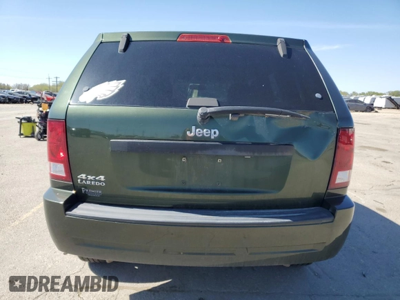 2008 Jeep Grand Cherokee Laredo with VIN 1J8GR48K88C210091, listed as a Copart auction lot 53140645 with 108,726 mi miles and Clean Title. Bid and sale history available at carsss.com. Image 6.