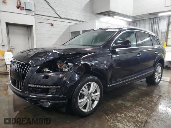 2011 Audi Q7 3.0L TDI Premium Plus with VIN WA1LMAFE7BD007513, listed as a Copart auction lot 45493695 with 147,034 mi miles and Salvage Title. Bid and sale history available at carsss.com. Image 1.