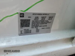 2024 GMC Sierra 3500HD Pro z VIN 1GT49SEY2RF143785, wystawiony jako Copart lot #58079414 z przebiegiem 82 402 mil mil oraz Szkody całkowita. Historia ofert i sprzedaży dostępna na DreamBid. Obrazek 12.