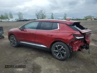 2025 Chevrolet Equinox EV LT z VIN 3GN7DLRR3SS154940, wystawiony jako Copart lot #57503945 z przebiegiem Nie podano mil oraz Szkoda całkowita • Salvage title. Historia ofert i sprzedaży dostępna na DreamBid. Obrazek 2.