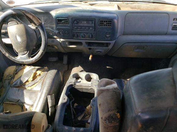 2004 Ford Super Duty F-350 SRW XL with VIN 1FTSW31P34EB18587, listed as a Copart auction lot 50098265 with 0 mi miles and Salvage Title. Bid and sale history available at carsss.com. Image 8.