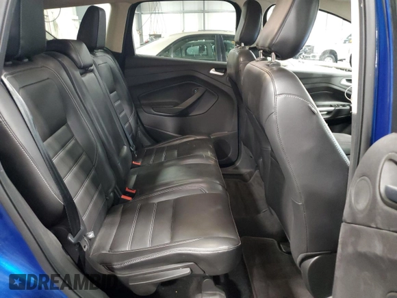 2018 Ford Escape Titanium with VIN 1FMCU9J98JUD07828, listed as a Copart auction lot 59053375 with 101,218 mi miles and Salvage title. Bid and sale history available at DreamBid. Image 11.