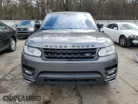 2017 Land Rover Range Rover Sport HSE Dynamic with VIN SALWV2FV4HA138570, listed as a Copart auction lot 47008825 with 75,004 mi miles and Salvage Title. Bid and sale history available at carsss.com. Image 5.