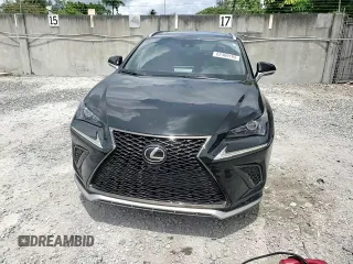 2021 Lexus NX 300 F Sport with VIN JTJSARBZ7M2200953, listed as a Copart auction lot 62469185 with 49,412 mi miles and Salvage title. Bid and sale history available at DreamBid. Image 14.