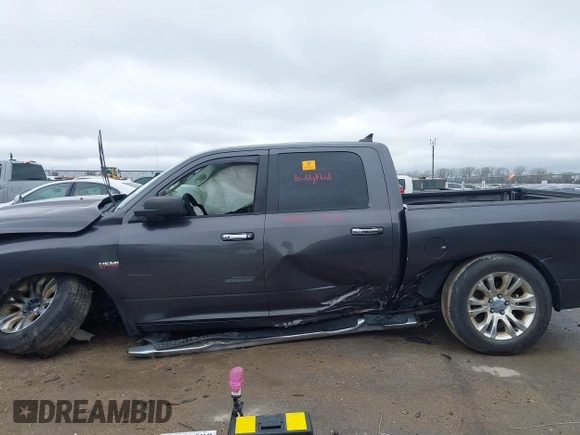 2016 Ram 1500 Lone Star with VIN 1C6RR6LT0GS262645, listed as a IAAI auction lot 41566260 with 154,277 mi miles. Bid and sale history available at carsss.com. Image 13.