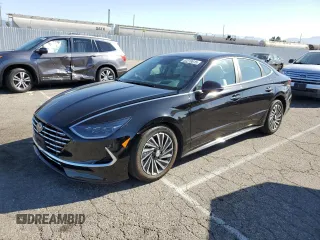 2021 Hyundai Sonata Hybrid Limited with VIN KMHL54JJ8MA022367, listed as a Copart auction lot 52219615 with 38,481 mi miles and Salvage Title. Bid and sale history available at carsss.com. Image 1.