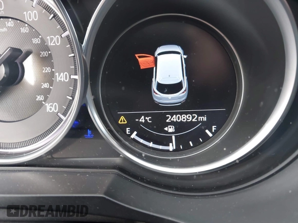 2018 Mazda CX-9 Touring with VIN JM3TCBCY6J0234590, listed as a IAAI auction lot 41576721 with 240,892 mi miles. Bid and sale history available at carsss.com. Image 16.