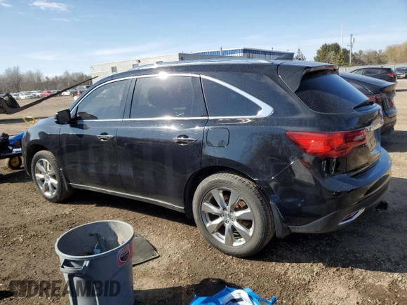 2014 Acura MDX Advance with VIN 5FRYD4H84EB501148, listed as a Copart auction lot 49965235 with 305,103 mi miles and Clean Title. Bid and sale history available at DreamBid. Image 2.