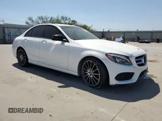 2018 Mercedes-Benz C 300 with VIN 55SWF4JB3JU237454, listed as a Copart auction lot 49486325 with 119,869 mi miles and Salvage Title. Bid and sale history available at DreamBid. Image 4.