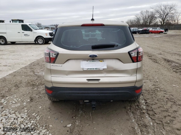 2017 Ford Escape S with VIN 1FMCU0F72HUA15153, listed as a Copart auction lot 48150695 with 64,294 mi miles and Salvage Title. Bid and sale history available at carsss.com. Image 6.
