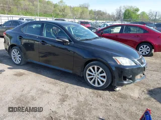 2009 Lexus IS 250 z VIN JTHCK262392027964, wystawiony jako IAAI lot #42110489 z przebiegiem 264 160 mil mil oraz . Historia ofert i sprzedaży dostępna na DreamBid. Obrazek 1.