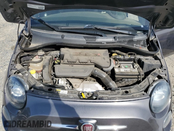 2014 FIAT 500 Abarth with VIN 3C3CFFJH3ET243822, listed as a Copart auction lot 48414065 with 49,652 mi miles and Clean Title. Bid and sale history available at carsss.com. Image 11.