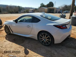 2023 Toyota GR86 with VIN JF1ZNBC12P8764801, listed as a Copart auction lot 46534655 with 23,498 mi miles and Salvage Title. Bid and sale history available at carsss.com. Image 2.
