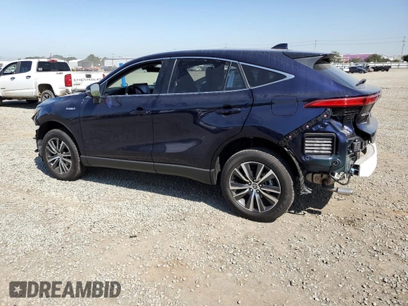 2021 Toyota Venza LE with VIN JTEAAAAH8MJ011951, listed as a Copart auction lot 52055705 with 8,648 mi miles and Salvage Title. Bid and sale history available at carsss.com. Image 2.