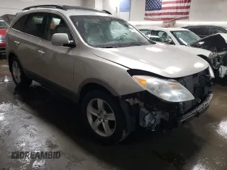 2008 Hyundai Veracruz GLS z VIN KM8NU73C68U073429, wystawiony jako Copart lot #77333824 z przebiegiem 165 820 mil mil oraz Szkoda całkowita • Salvage title. Historia ofert i sprzedaży dostępna na DreamBid. Obrazek 4.