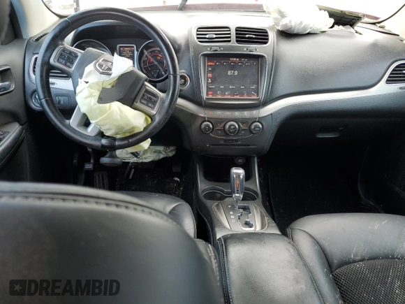 2015 Dodge Journey Crossroad with VIN 3C4PDCGG1FT670028, listed as a Copart auction lot 59700045 with 90,066 mi miles and Salvage title. Bid and sale history available at DreamBid. Image 9.