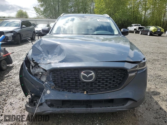2023 Mazda CX-5 2.5 S Preferred Package with VIN JM3KFBCM3P0128607, listed as a Copart auction lot 54008445 with 26,852 mi miles and Salvage Title. Bid and sale history available at carsss.com. Image 5.
