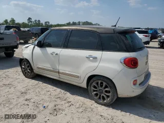 2014 FIAT 500L Lounge with VIN ZFBCFACH4EZ022320, listed as a Copart auction lot 66776564 with 123,590 mi miles and Salvage Title. Bid and sale history available at carsss.com. Image 2.