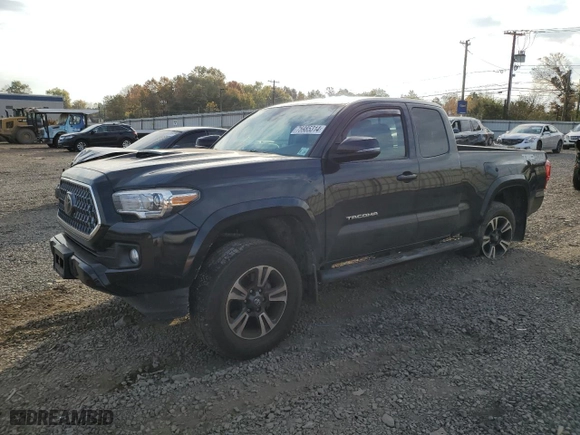 2019 Toyota Tacoma 4WD SR5 with VIN 5TFSZ5AN6KX192525, listed as a Copart auction lot 75985314 with 103,761 mi miles and Salvage Title. Bid and sale history available at carsss.com. Image 1.