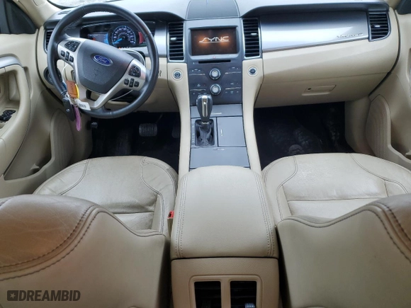 2015 Ford Taurus SEL with VIN 1FAHP2H88FG151257, listed as a Copart auction lot 43351895 with 154,073 mi miles and Salvage Title. Bid and sale history available at carsss.com. Image 8.