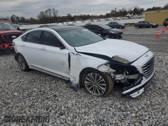 2015 Hyundai Genesis 3.8L with VIN KMHGN4JEXFU022957, listed as a Copart auction lot 49564814 with 117,387 mi miles. Bid and sale history available at carsss.com. Image 4.