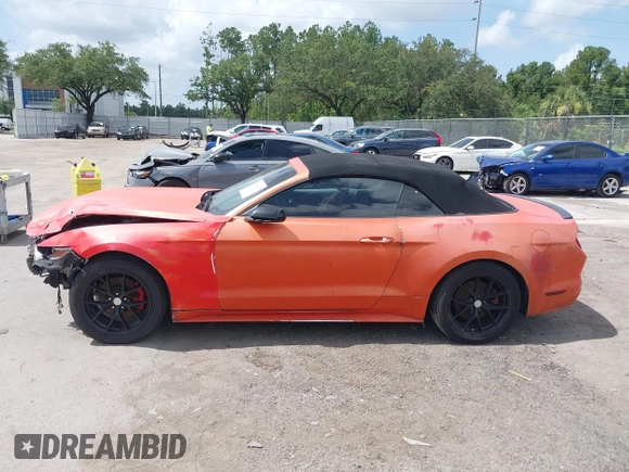 2016 Ford Mustang V6 with VIN 1FATP8EM9G5221795, listed as a IAAI auction lot 42500647 with 125,645 mi miles and . Bid and sale history available at DreamBid. Image 14.