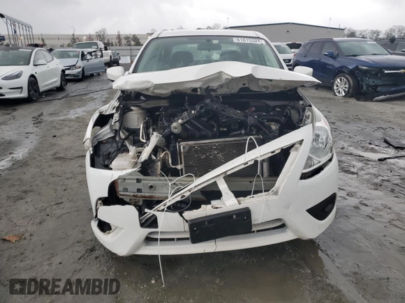2016 Nissan Versa S Plus with VIN 3N1CN7AP3GL916206, listed as a Copart auction lot 81615524 with 178,719 mi miles and Salvage Title. Bid and sale history available at DreamBid. Image 5.